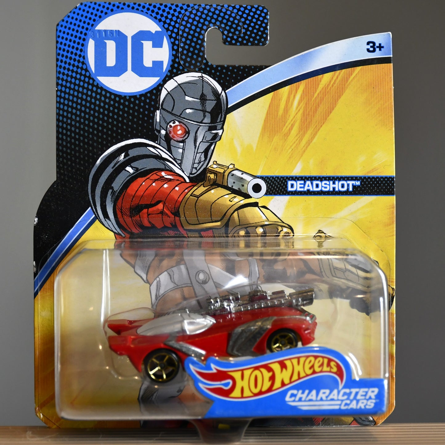3 Batman Villains Hot Wheels 2016 DC Comics - Mr. Freeze Killer Croc Deadshot