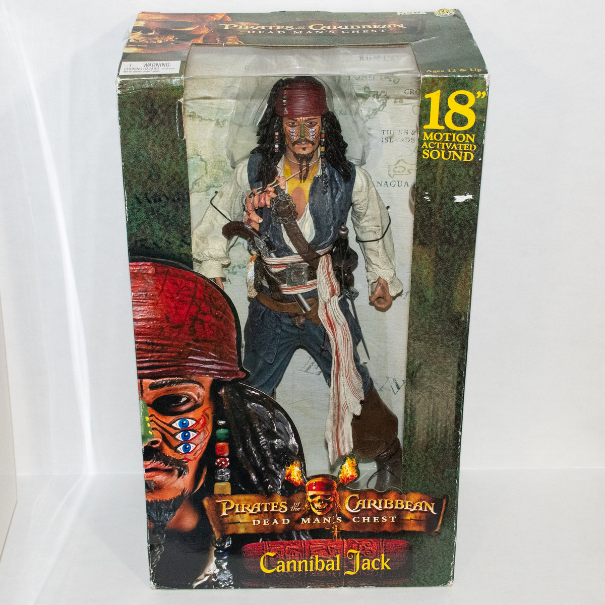 18 Inch Motion Activated Sound Cannibal Jack Pirates of the Caribbean: Dead Man's Chest