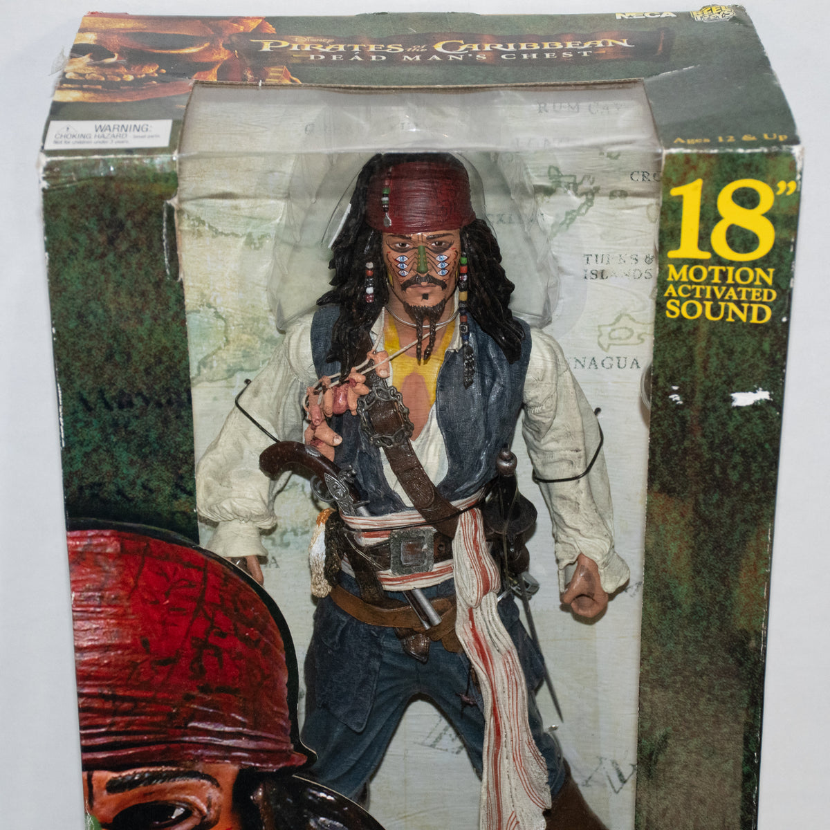 18 Inch Motion Activated Sound Cannibal Jack Pirates of the Caribbean: Dead Man's Chest