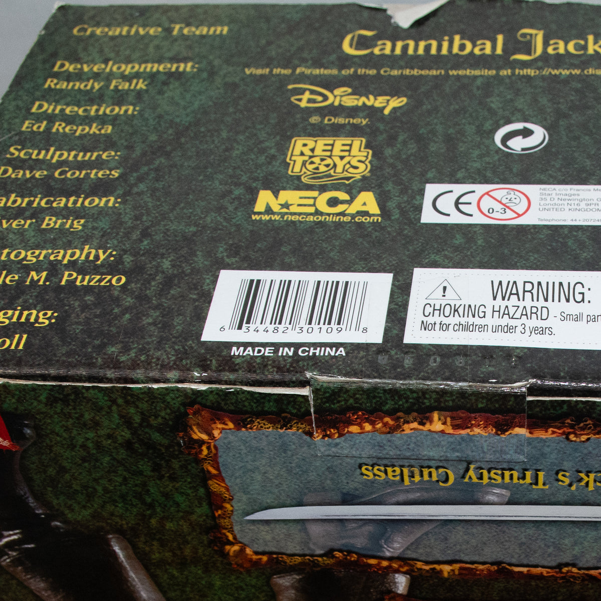 18 Inch Motion Activated Sound Cannibal Jack Pirates of the Caribbean: Dead Man's Chest