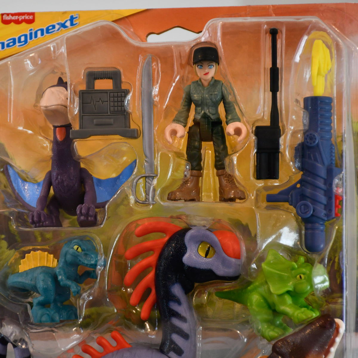 Fisher-Price Imaginext Jurassic World Rebirth 6 Piece Figure Set