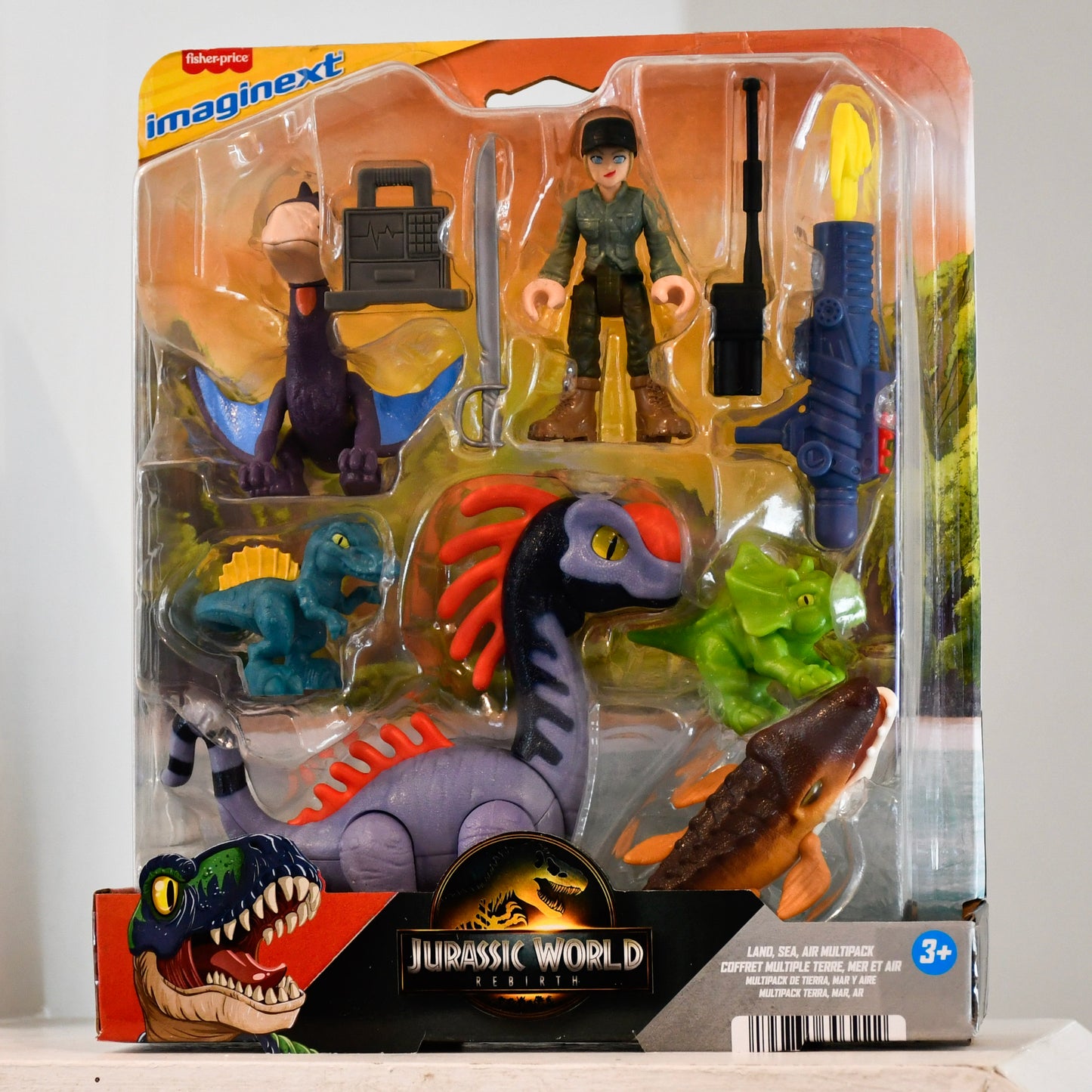 Fisher-Price Imaginext Jurassic World Rebirth 6 Piece Figure Set