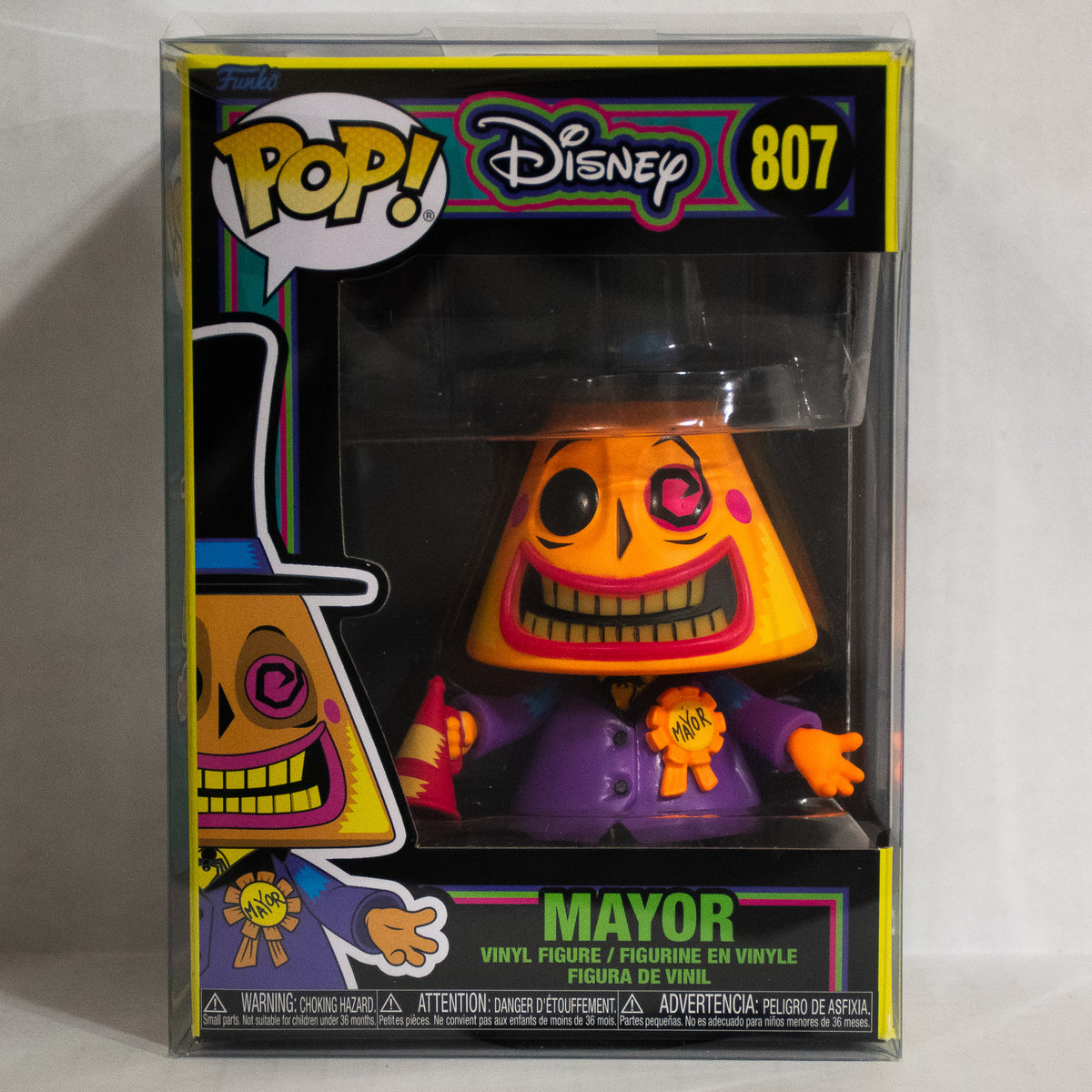 Funko Pop! Nightmare Before Christmas Blacklight Set Of 8 Tim Burton Jack Sally