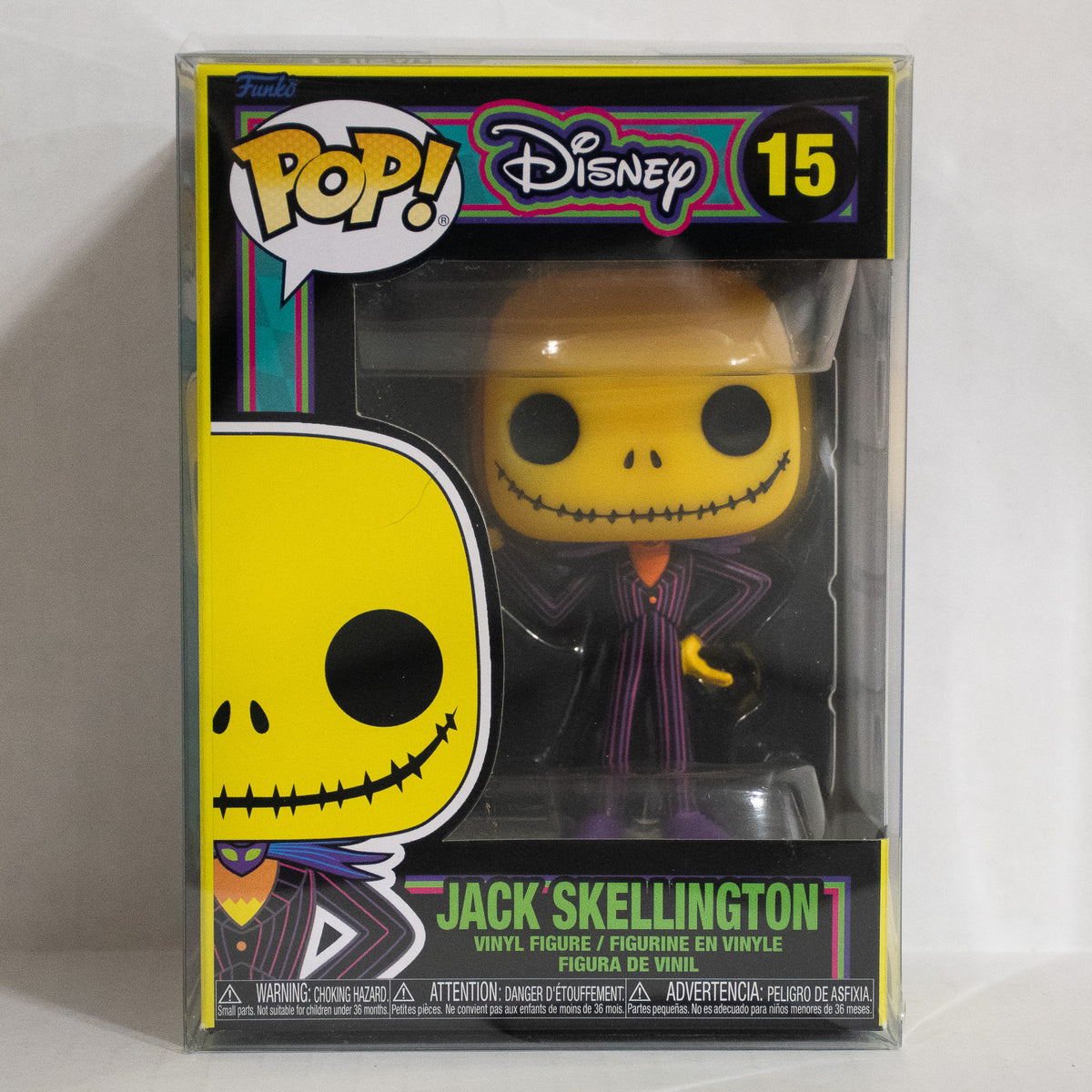Funko Pop! Nightmare Before Christmas Blacklight Set Of 8 Tim Burton Jack Sally