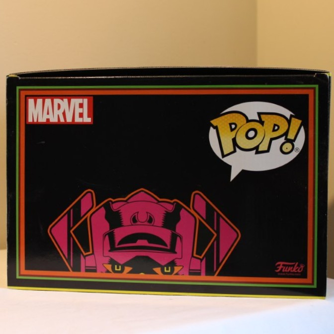 Galactus with Silver Surfer Funko Pop Marvel Black Light Vinyl Figure 809