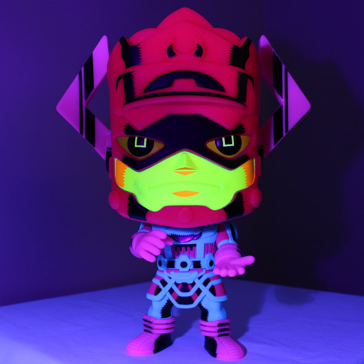 Galactus with Silver Surfer Funko Pop Marvel Black Light Vinyl Figure 809