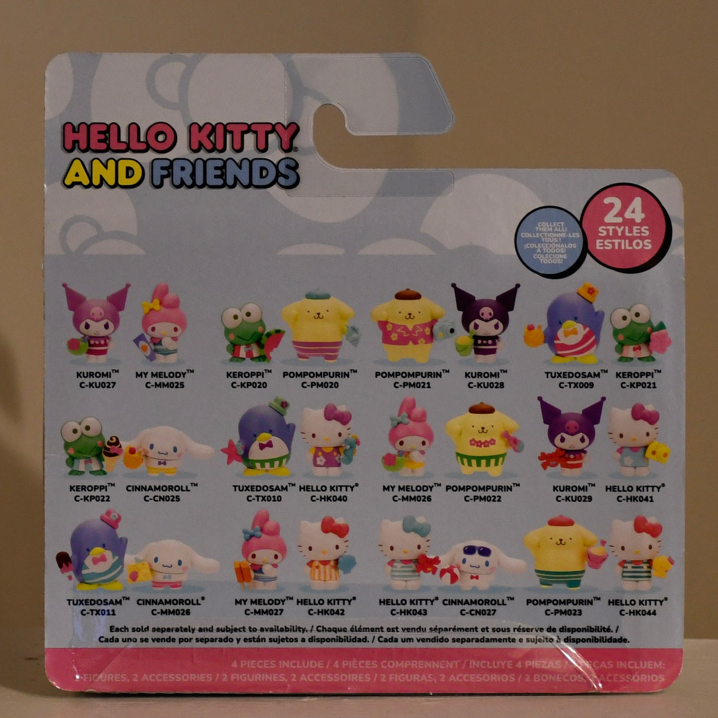 Hello Kitty Friends Keroppi & Cinnamoroll Tropical Party Series 3 Figure 2 Pack