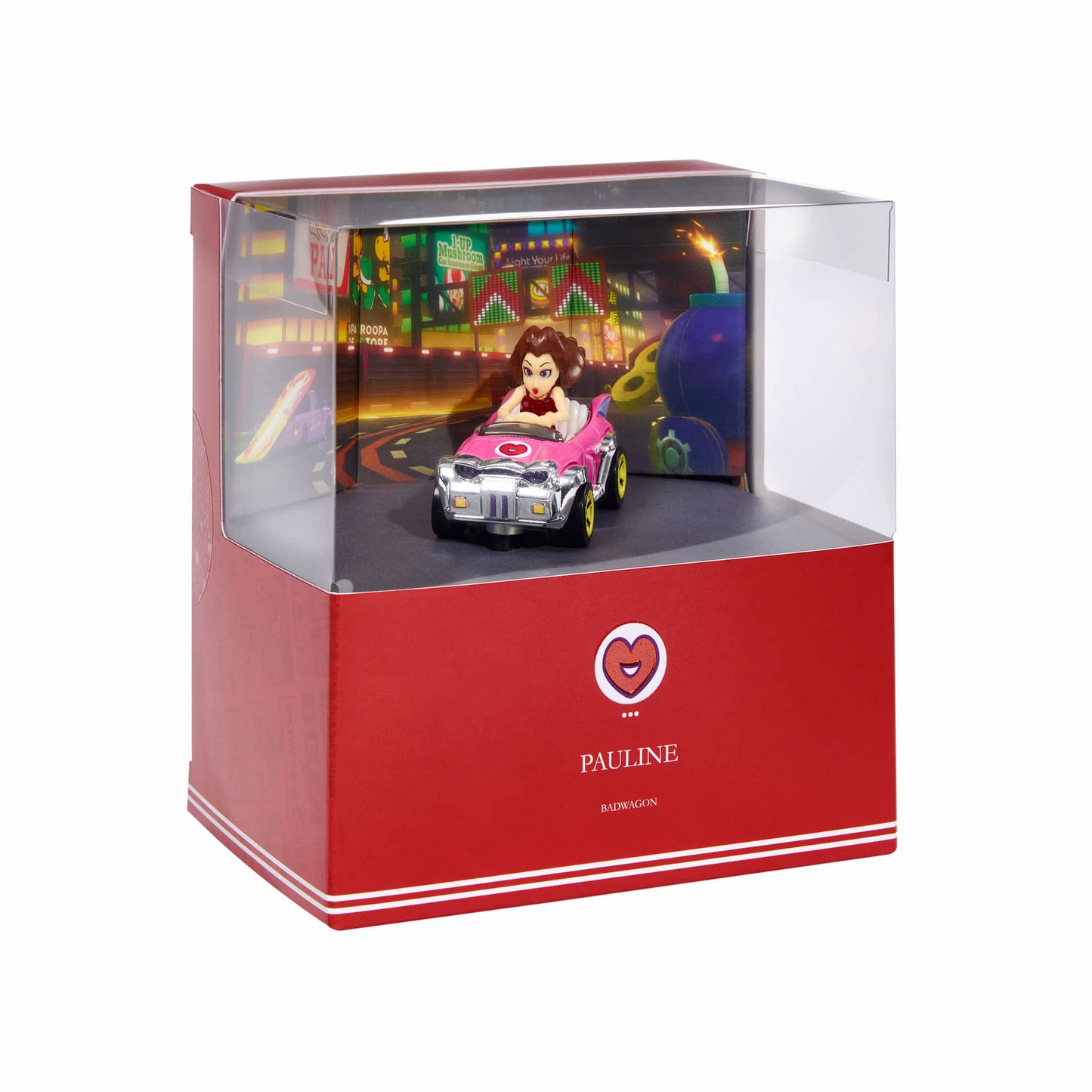 Hot Wheels Mario Kart Pauline Vehicle