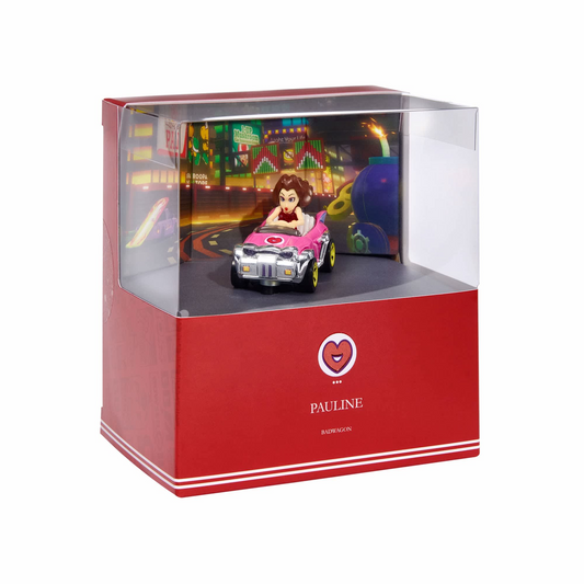 Hot Wheels Mario Kart Pauline Vehicle