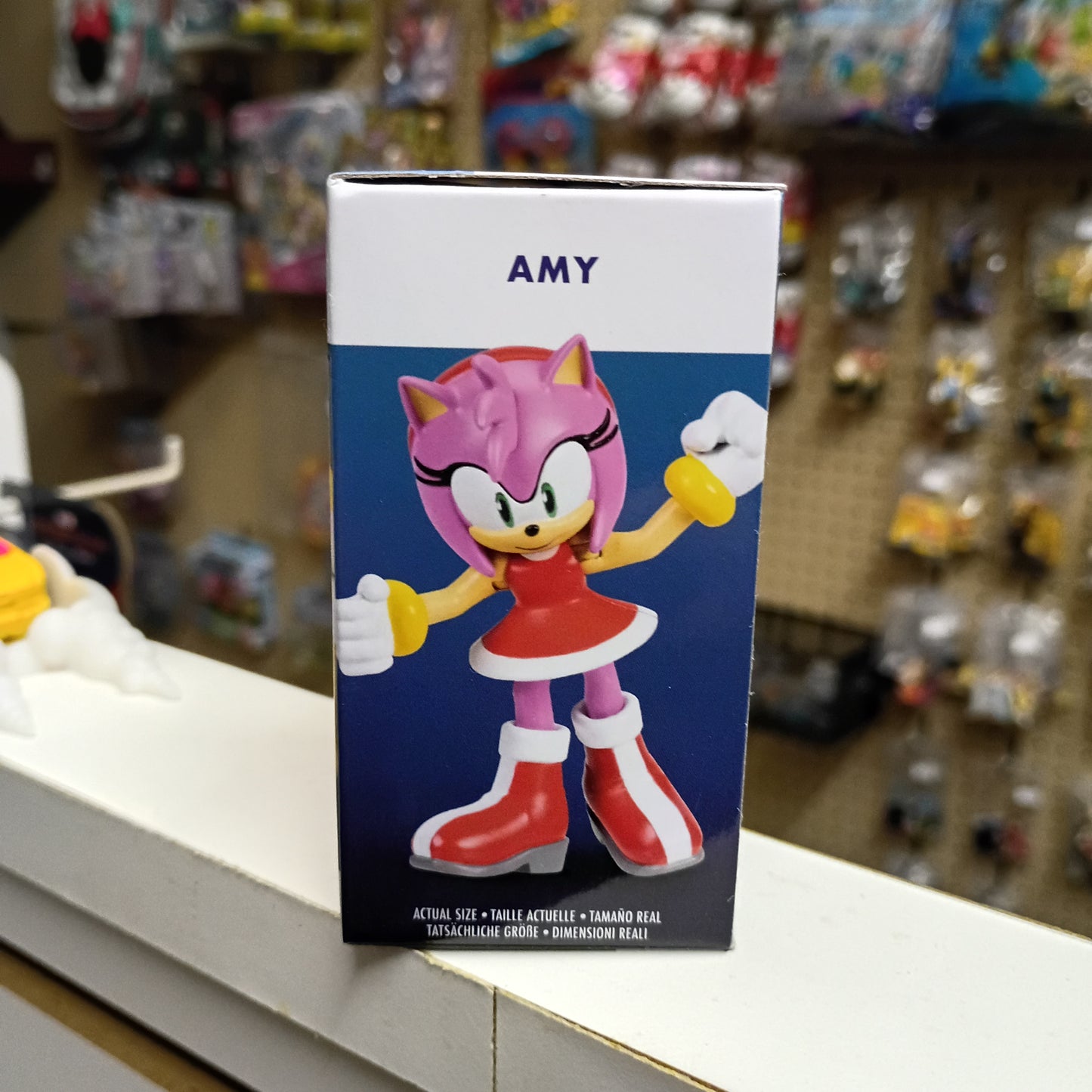 Amy Rose Jakks Pacific Sonic the Hedgehog 2.5 Inch Sealed Box Figure