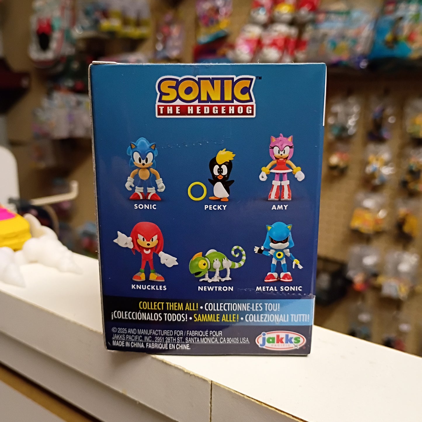 Amy Rose Jakks Pacific Sonic the Hedgehog 2.5 Inch Sealed Box Figure