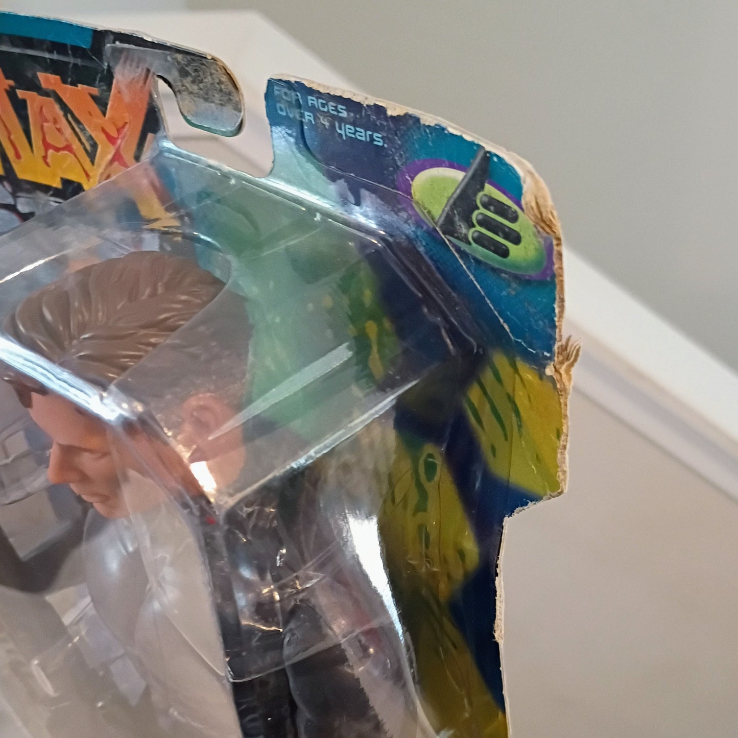 Max Steel N-Tek Force 12" Action Figure w/ Ultra Combat Rifle (Rough Box) 1999
