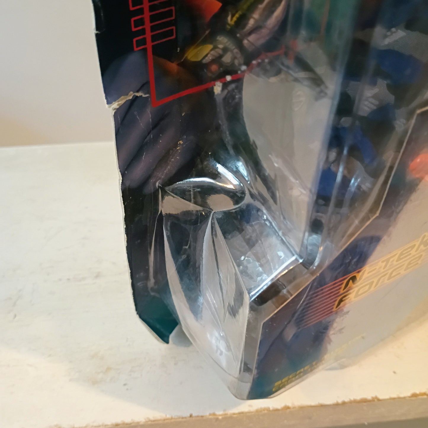 Max Steel N-Tek Force 12" Action Figure w/ Ultra Combat Rifle (Rough Box) 1999