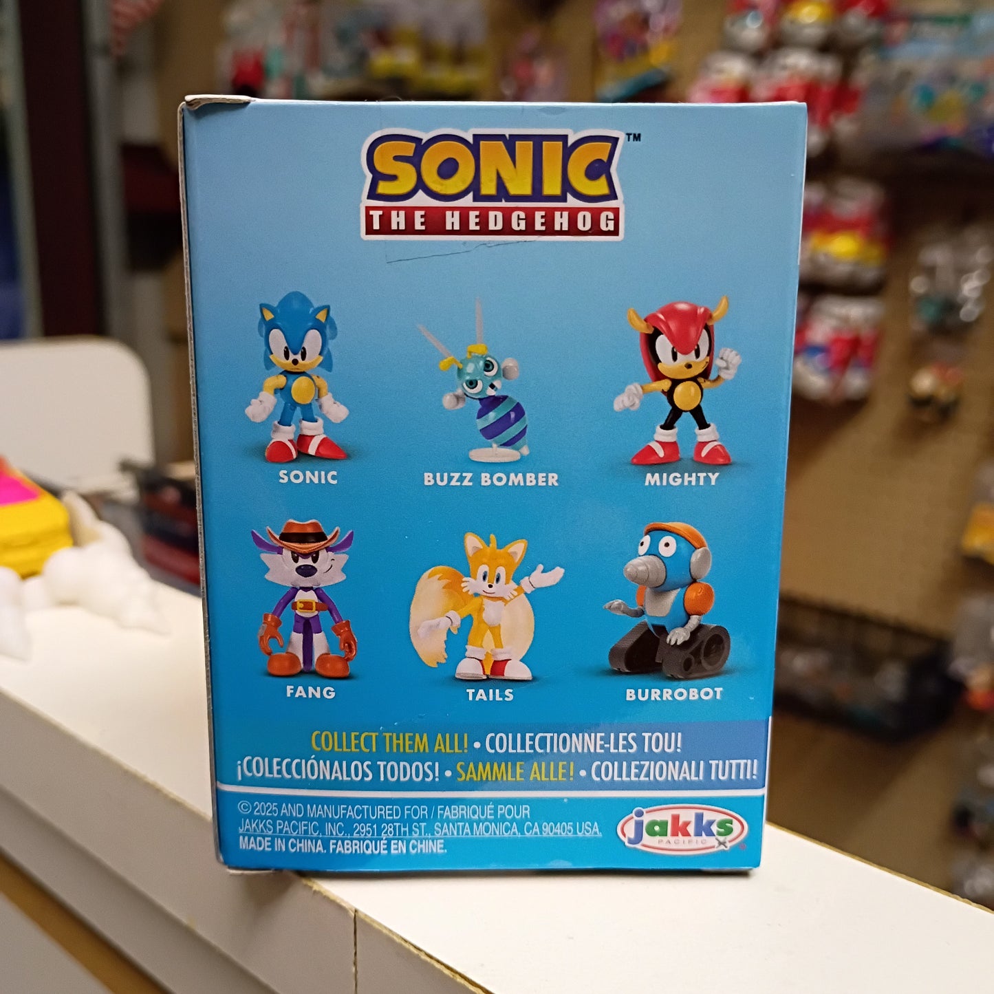 Jakks Pacific Sonic The Hedgehog Action Mini Figure Burrobot 2.5 Inch