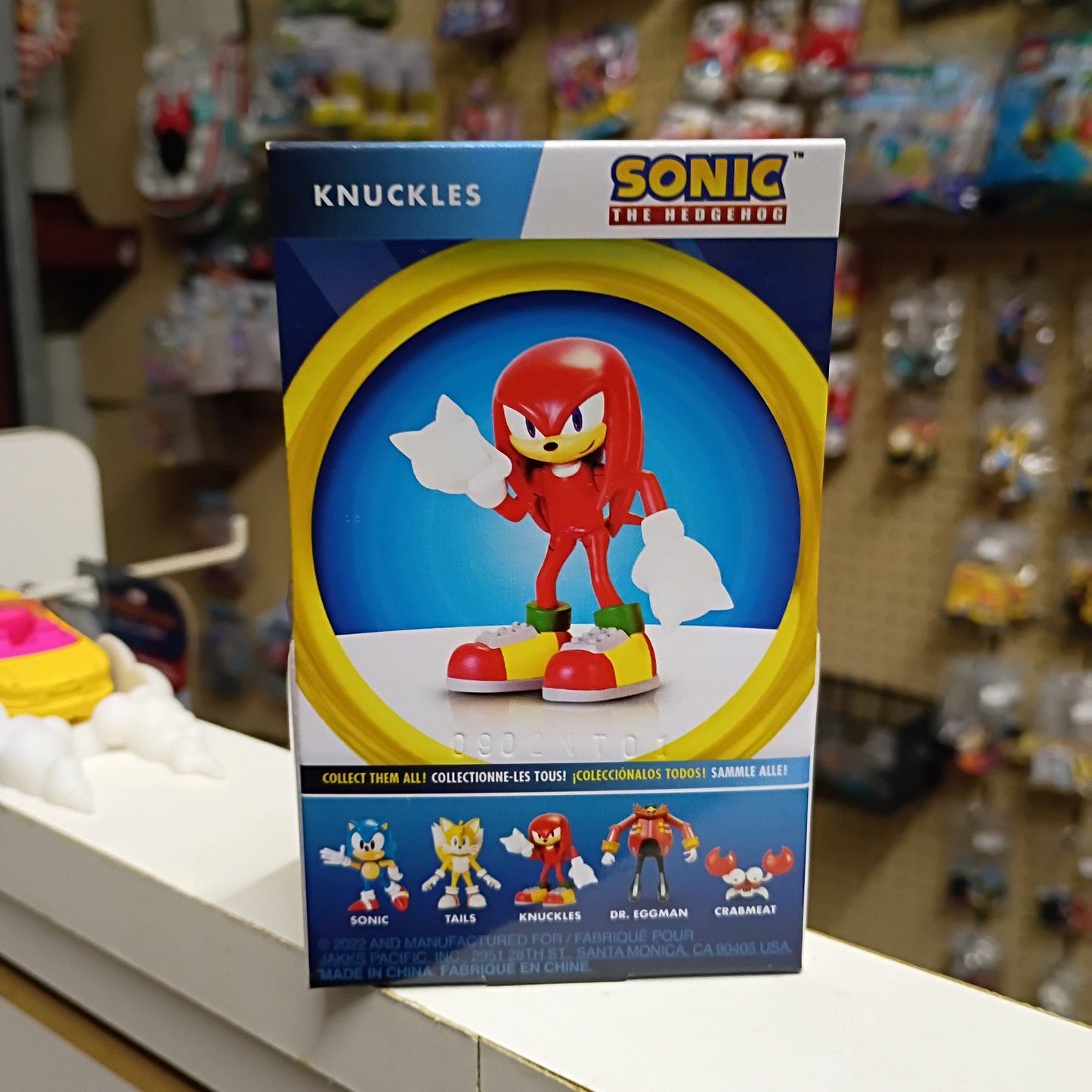 Jakks Pacific Sonic The Hedgehog Knuckles 2.5 Inch Action Figure SEGA