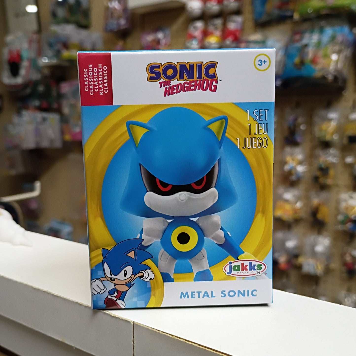 Jakks Pacific Sonic the Hedgehog Metal Sonic 2.5 Inch Action Figure