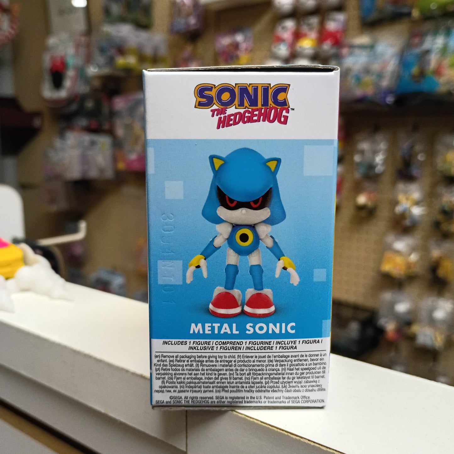 Jakks Pacific Sonic the Hedgehog Metal Sonic 2.5 Inch Action Figure