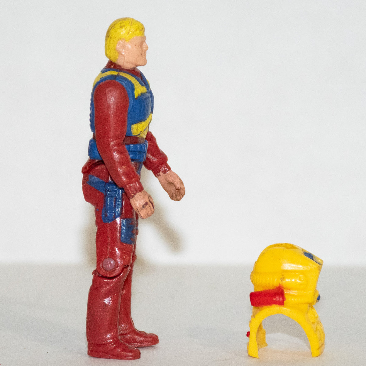 Kenner M.A.S.K. Coast Patrol Matt Trakker Marine Pack Figure & SOME Accessories (1986)