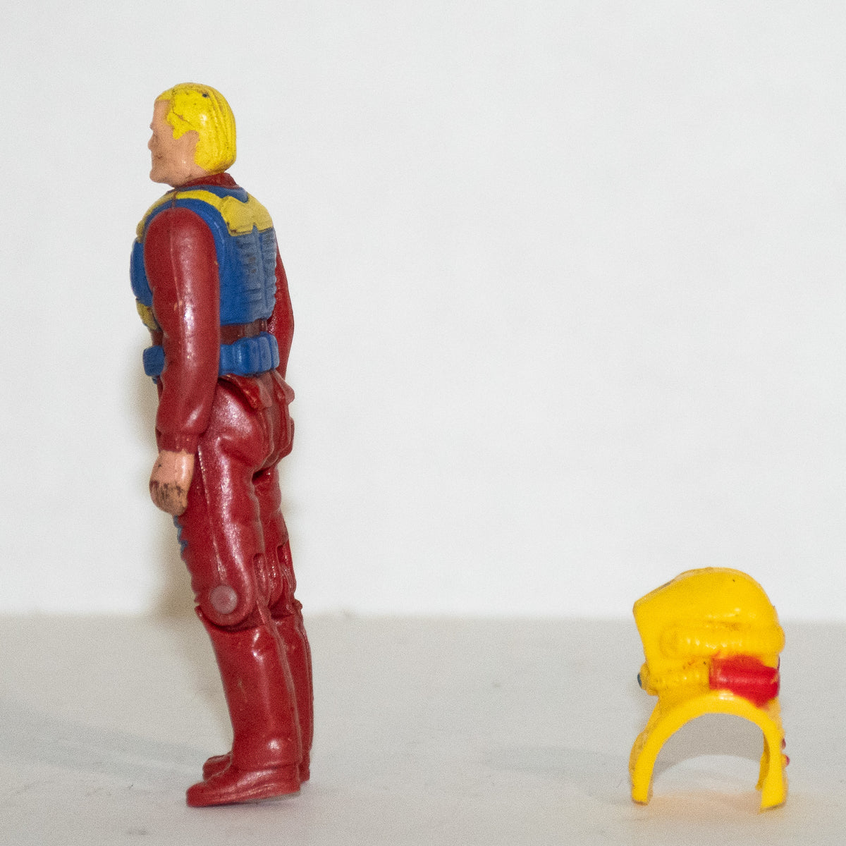 Kenner M.A.S.K. Coast Patrol Matt Trakker Marine Pack Figure & SOME Accessories (1986)