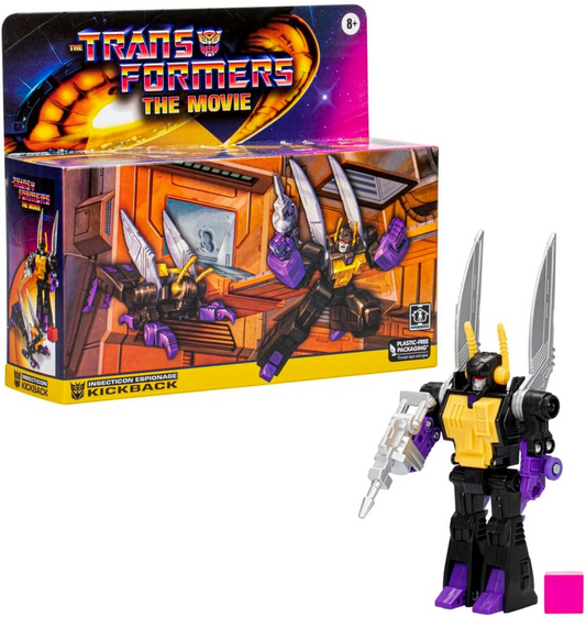 Kickback Transformers The Movie G1 Retro Reissue Insecticon Hasbro 2023