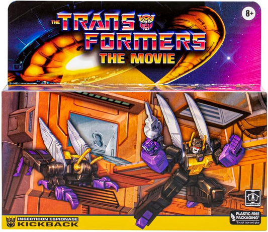 Kickback Transformers The Movie G1 Retro Reissue Insecticon Hasbro 2023