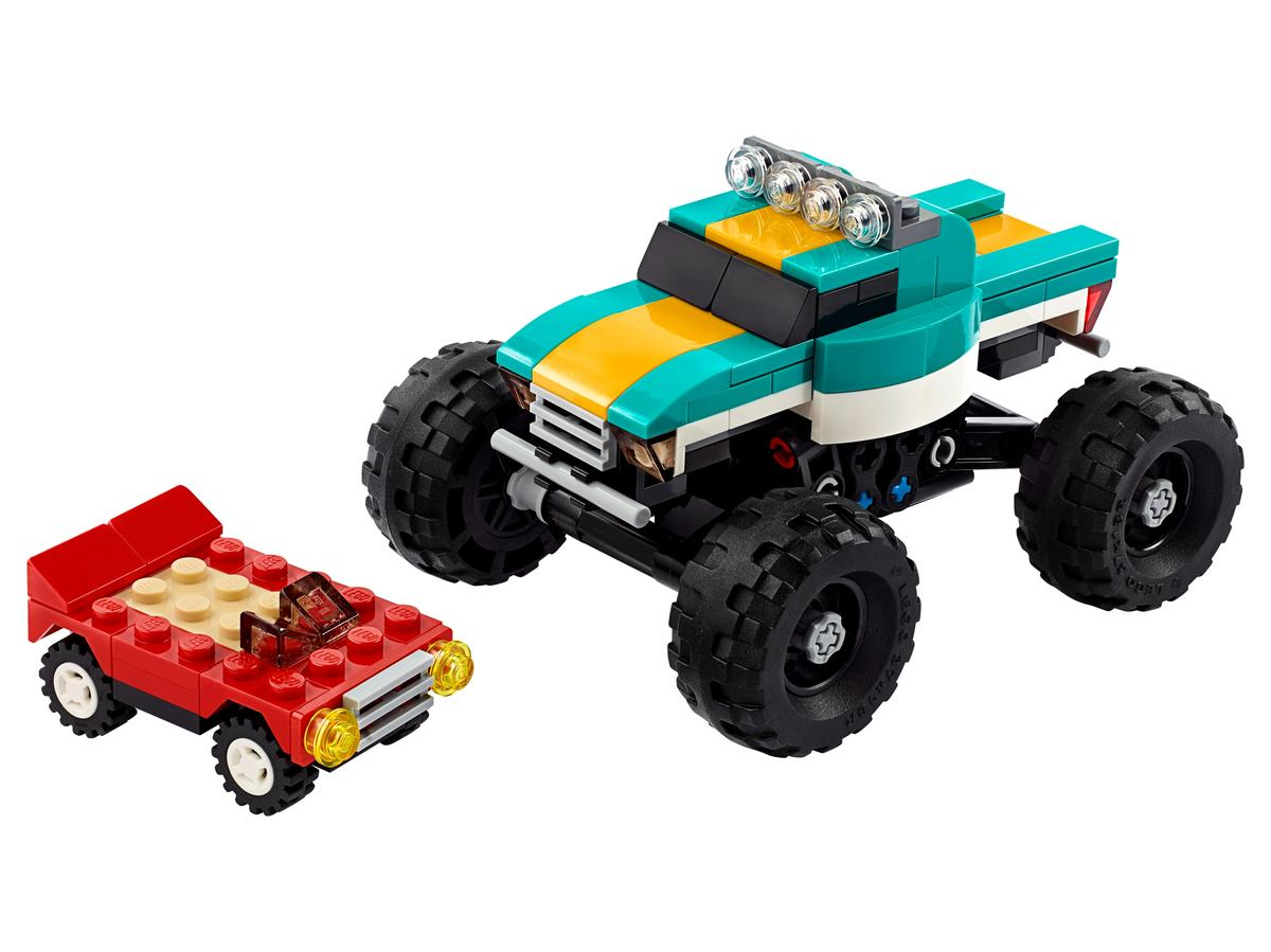 LEGO Creator 3in1 Monster Truck Toy 31101 Building Kit (163 Pieces)