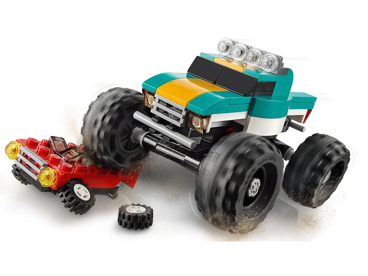 LEGO Creator 3in1 Monster Truck Toy 31101 Building Kit (163 Pieces)