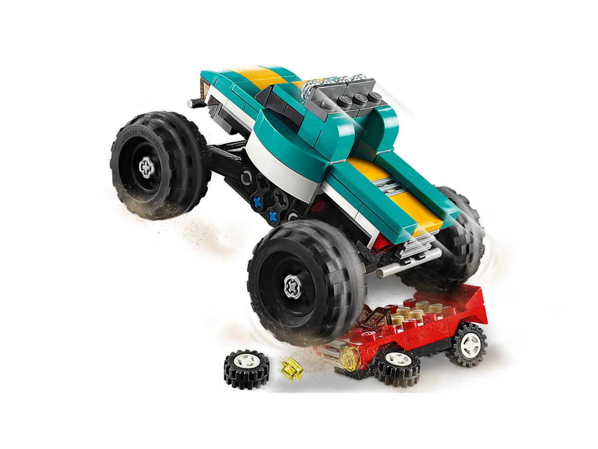 LEGO Creator 3in1 Monster Truck Toy 31101 Building Kit (163 Pieces)