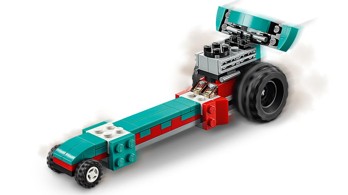 LEGO Creator 3in1 Monster Truck Toy 31101 Building Kit (163 Pieces)