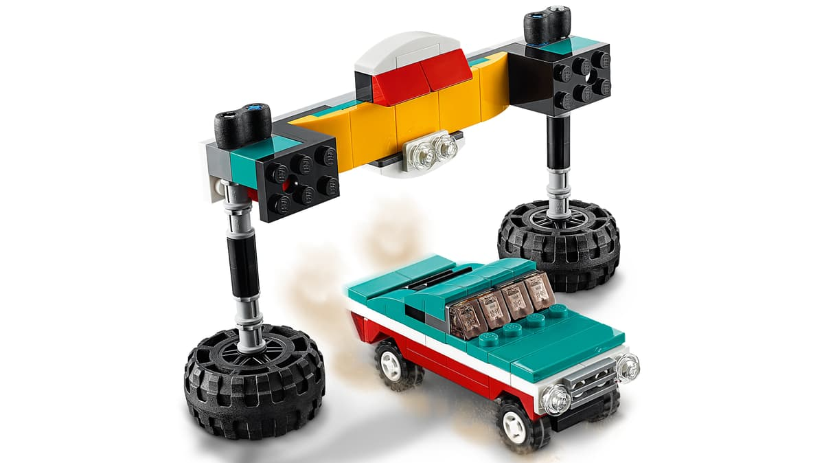 LEGO Creator 3in1 Monster Truck Toy 31101 Building Kit (163 Pieces)