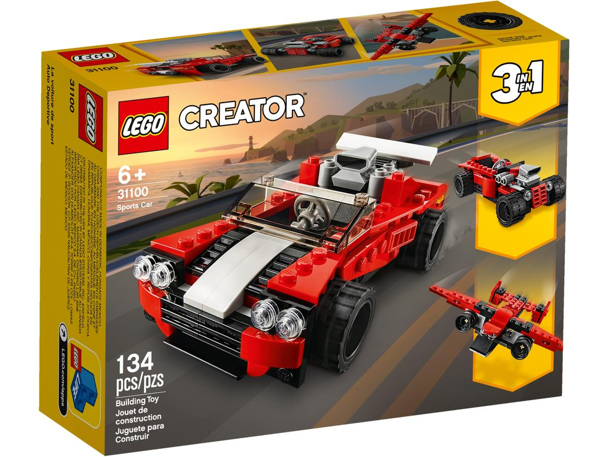 LEGO Creator 3in1 Sports Car Toy 31100 Building Kit (134 Pieces)