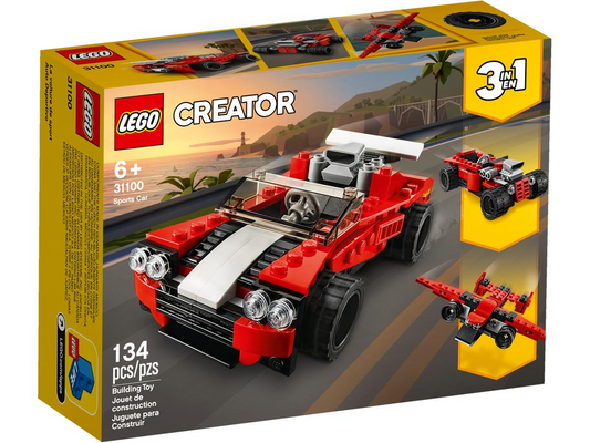 LEGO Creator 3in1 Sports Car Toy 31100 Building Kit (134 Pieces)