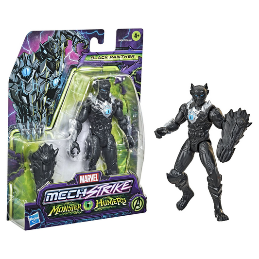 Marvel - Black Panther - Mech Strike Monster Hunter 4 Inch Action Figure