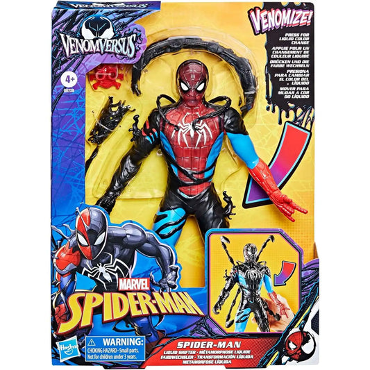 Marvel Spider-Man VenomVersus Spider-Man Liquid Shifter 11 Inch Figure
