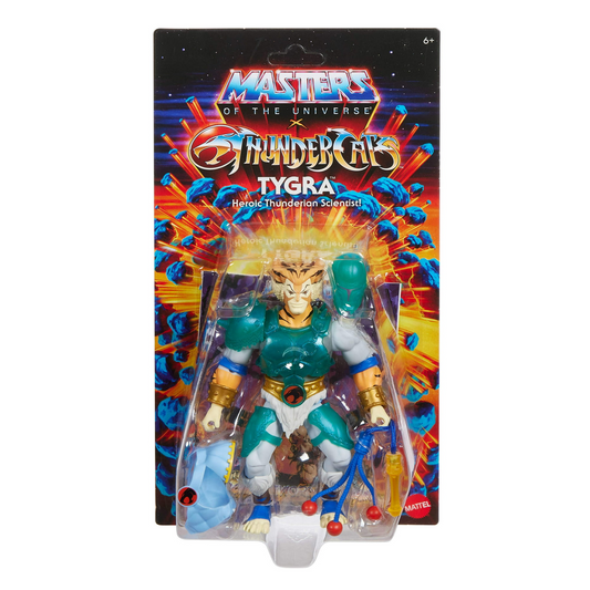 Masters Of The Universe X Thundercats Tygra Mattel MOTU Origins Figure