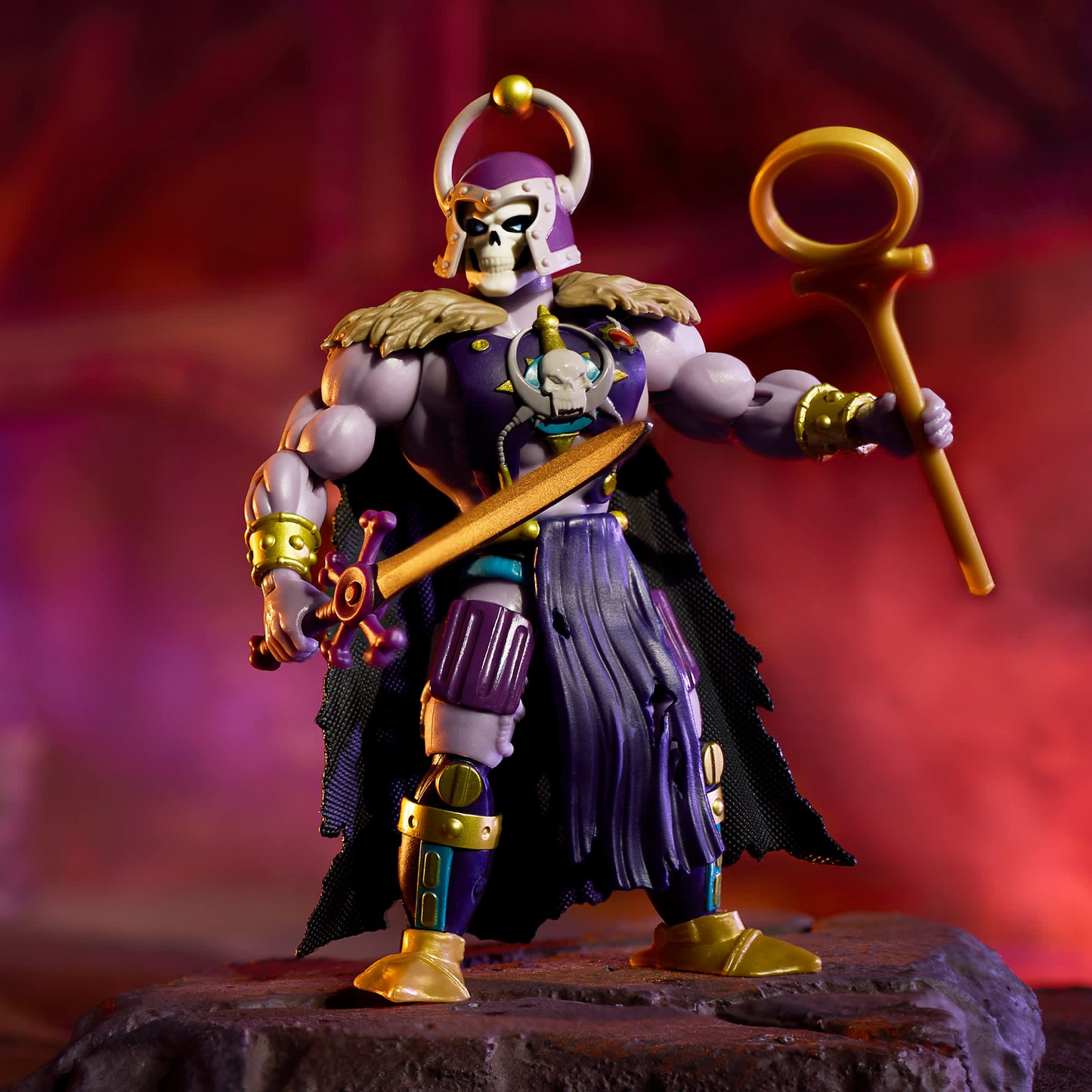 Masters of the Universe Origins Great Black Wizard Exclusive Action Figure
