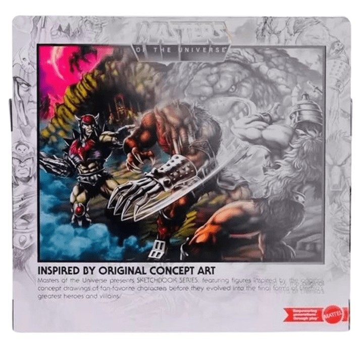 Masters of the Universe Origins Sketchbook Series 5.5 Inch Hordak & Grizzlor Figures