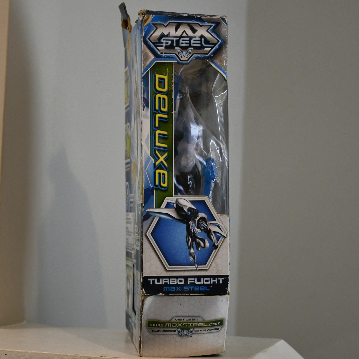 Max Steel 2013 Deluxe Turbo Flight 360° Turbo Spinning Action Figure