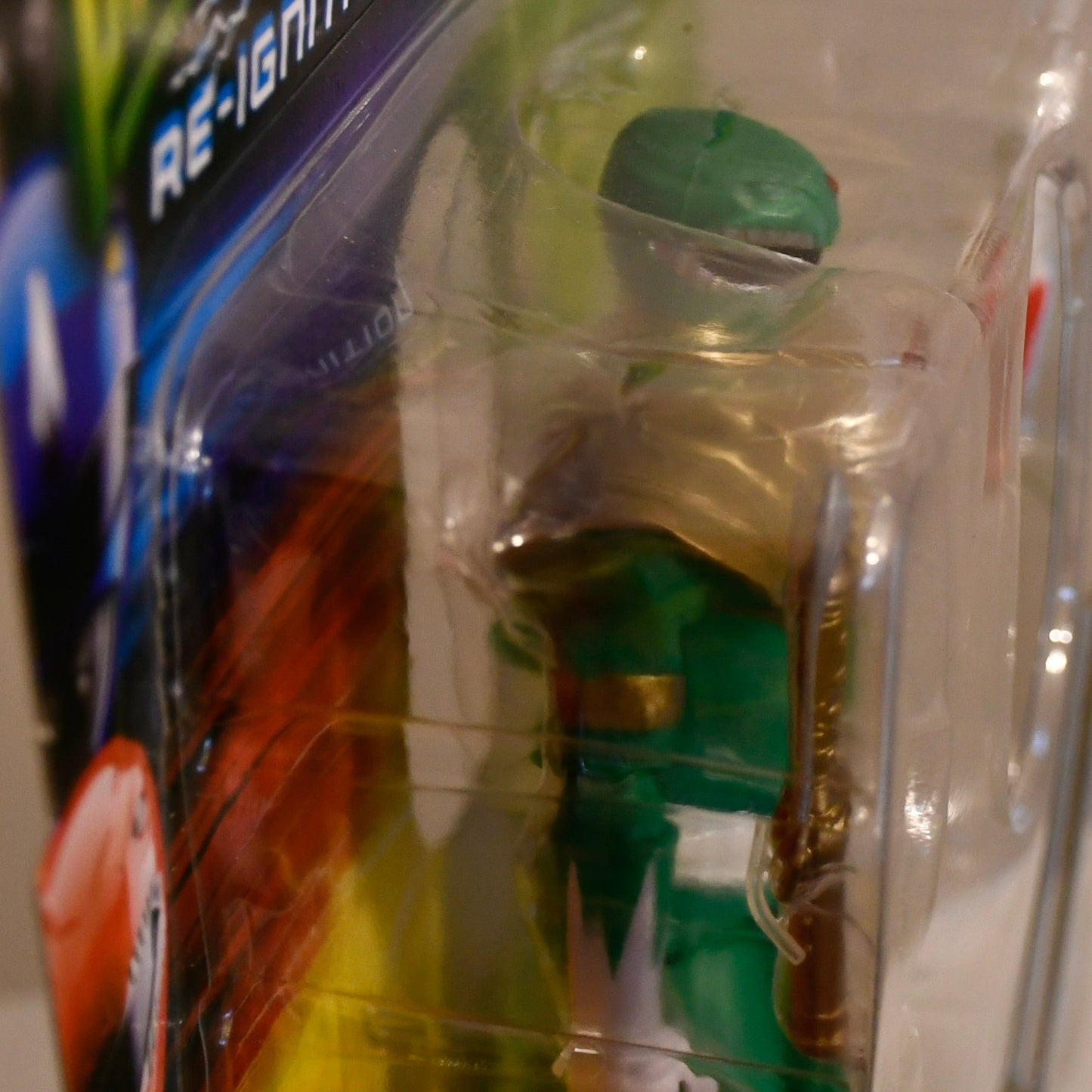 Mighty Morphin Power Rangers Re-Ignition Auto Morphin Tommy Green Ranger Figure