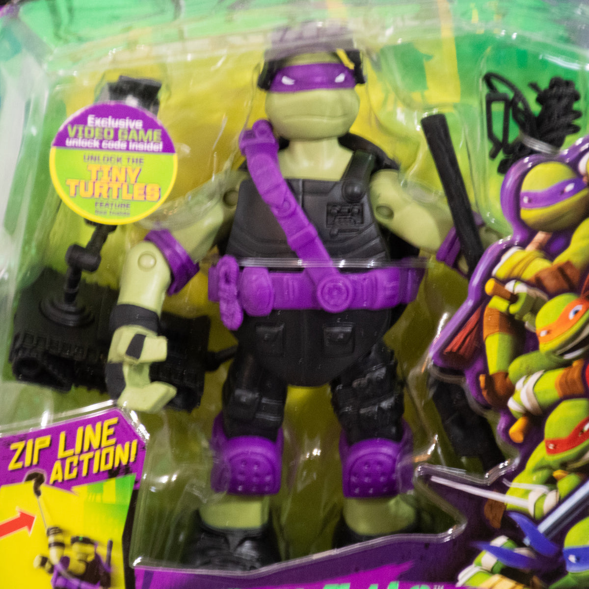2013 Nickelodeon Teenage Mutant Ninja Turtles Stealth Tech Leo Raph Donnie Mikey Set of 4 Figures
