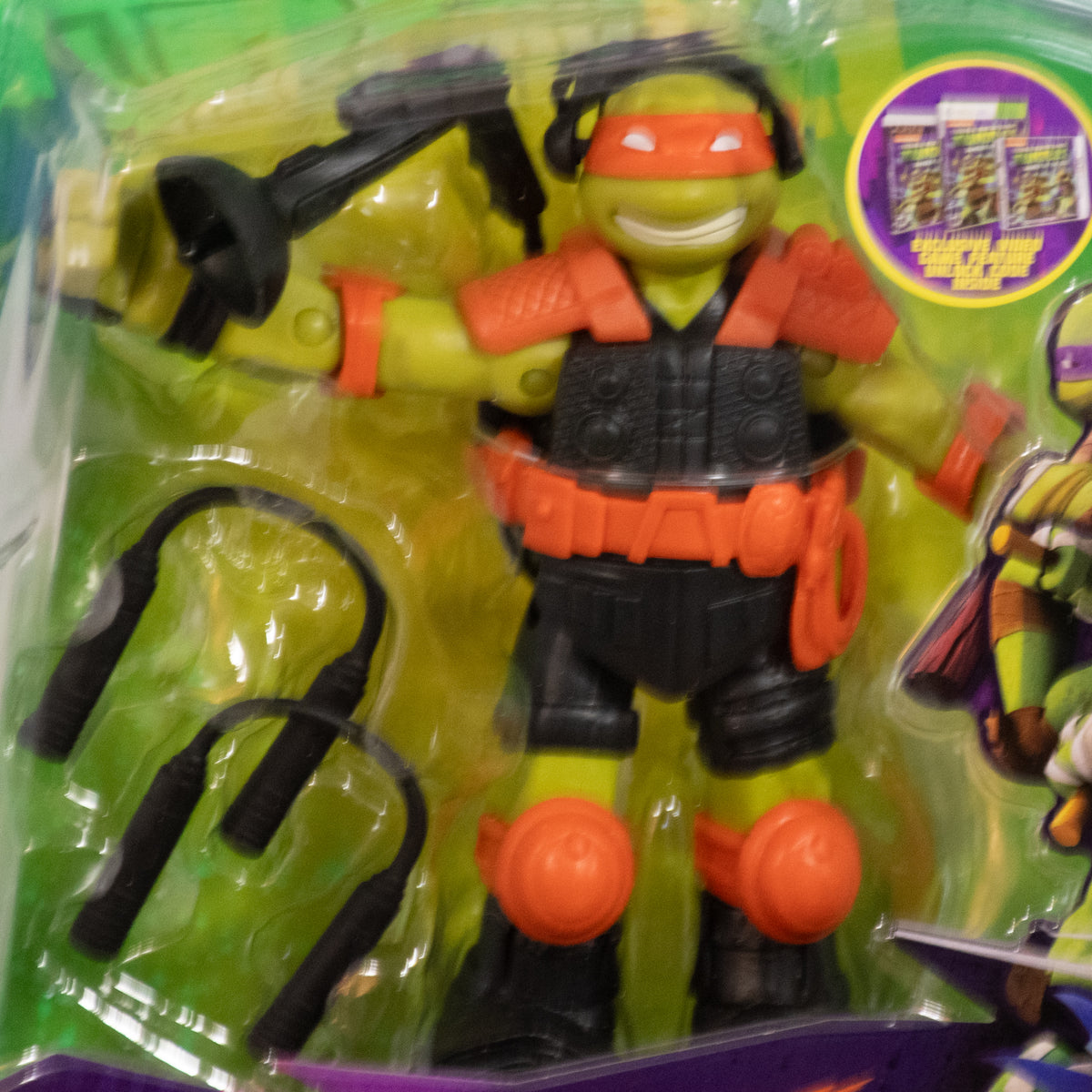 2013 Nickelodeon Teenage Mutant Ninja Turtles Stealth Tech Leo Raph Donnie Mikey Set of 4 Figures