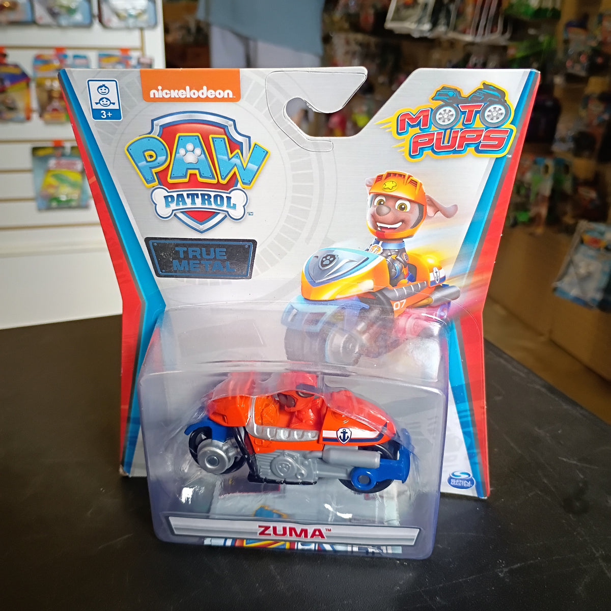 Paw Patrol Moto Pups Zuma True Metal 1:64 Nickelodeon Motorcycle Vehicle