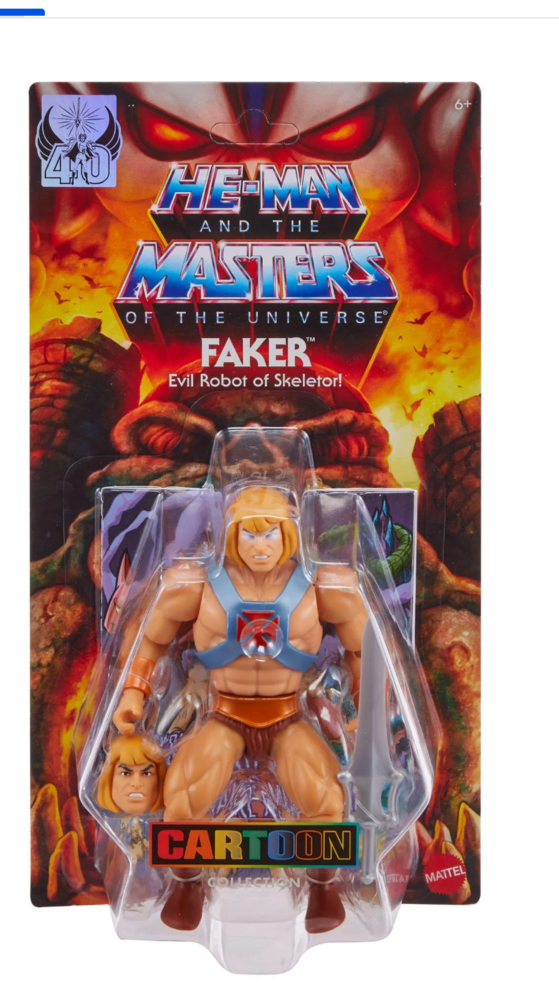 He-Man & The Masters Of The Universe Origins Action Figure Faker (MOTU Cartoon Collection)