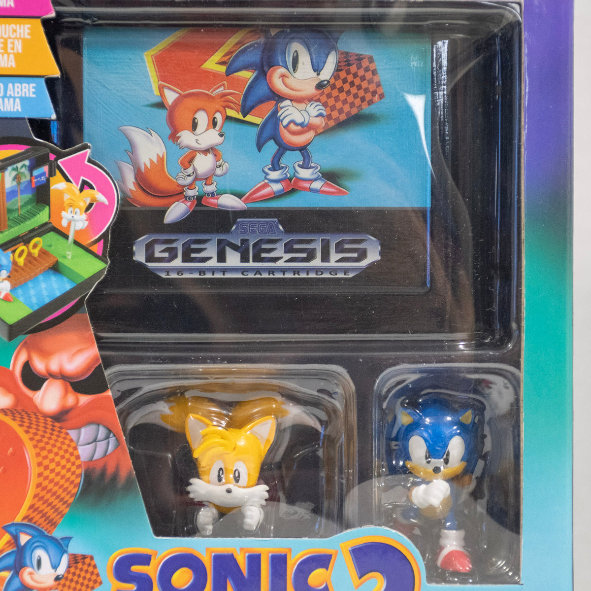 Sega Genesis Console Heroes Sonic 2 The Hedgehog Emerald Hill Zone Diorama