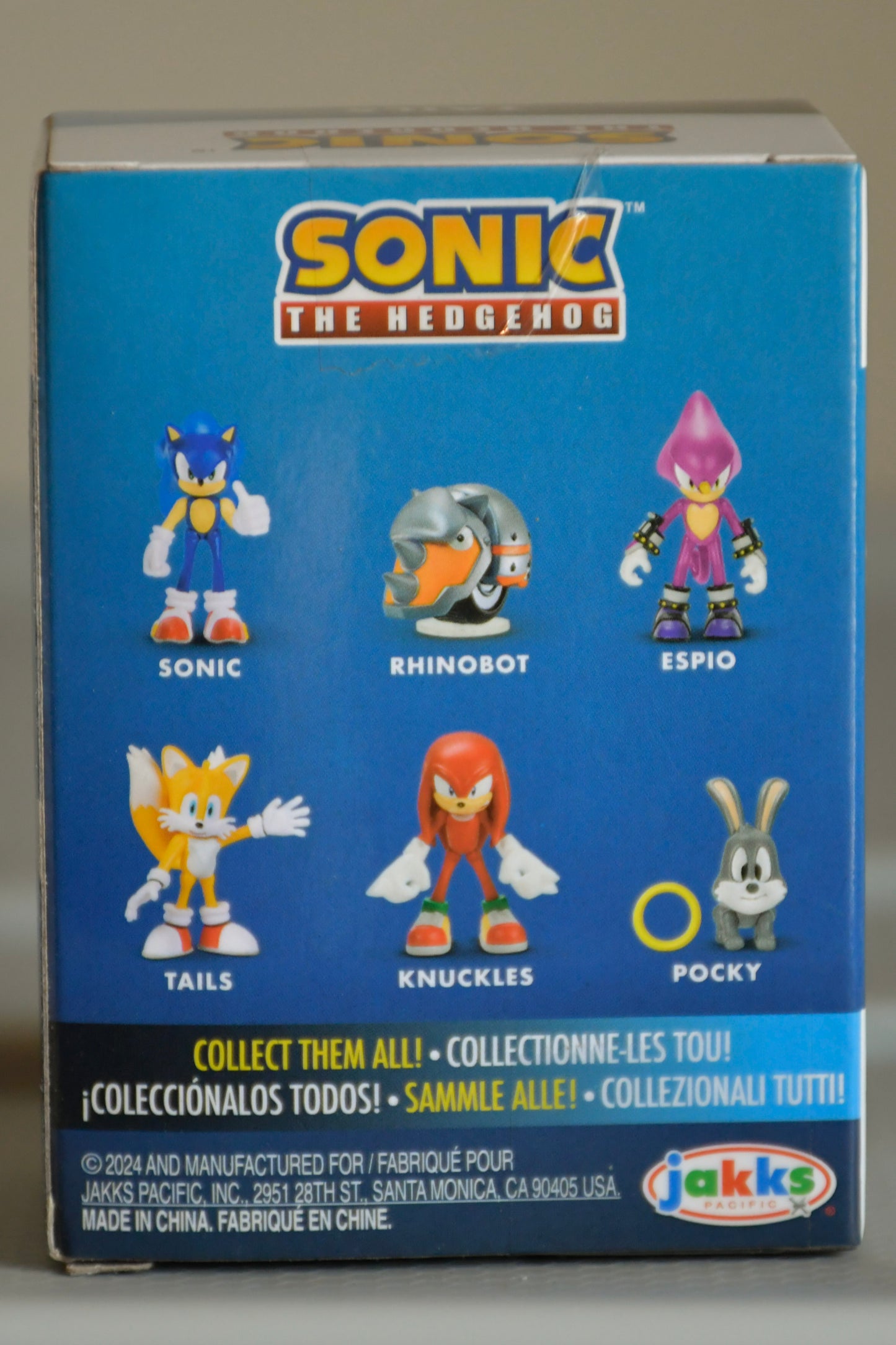 Sonic The Hedgehog 2.5 Inch Scale Tails Collectible Figure Jakks Pacific