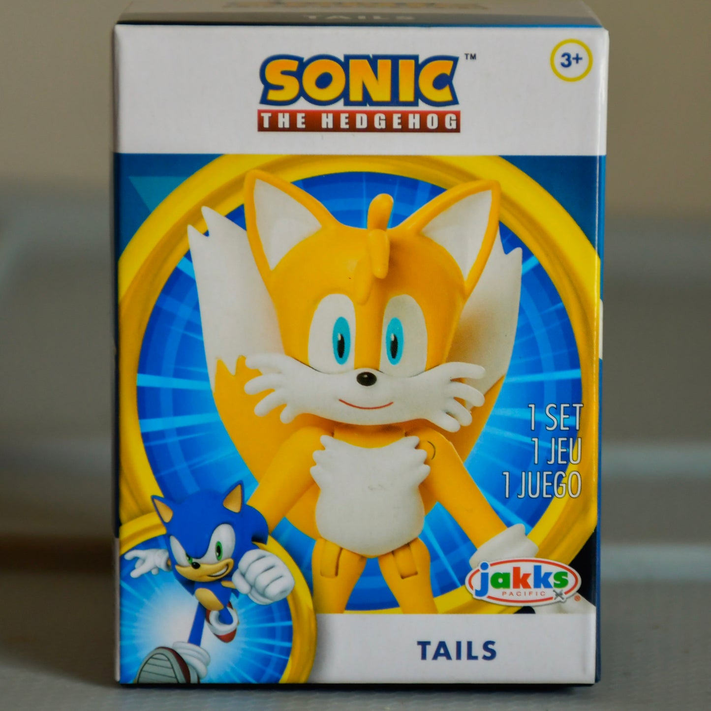 Sonic The Hedgehog 2.5 Inch Scale Tails Collectible Figure Jakks Pacific