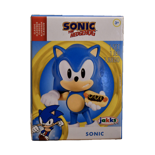 Sonic The Hedgehog 2.5 Inch Action Figure With Chili Dog Jakks Pacific
