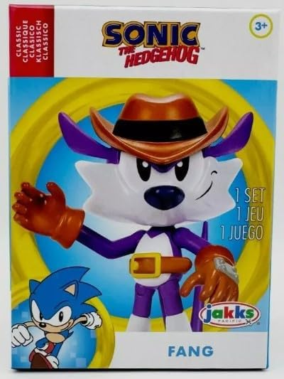 Sonic The Hedgehog Fang 2.5 Inch Action Figure 2024 Jakks Pacific