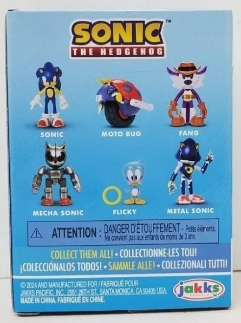 Sonic The Hedgehog Fang 2.5 Inch Action Figure 2024 Jakks Pacific