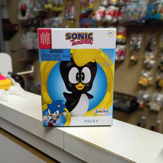 Sonic The Hedgehog Pecky Penguin 2.5 Inch Figure Jakks Pacific (Yellow Beak)